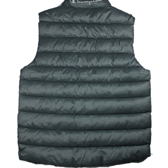 CHAMPION Puffer Vest GRANITE Zip Up Sleeveless L - Picture 5 of 6